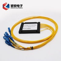 Kotak ABS Tipe Peralatan Serat Optik PLC Splitter