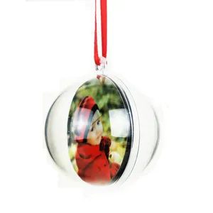 Nouveaux produits 2021, boules <span class=keywords><strong>de</strong></span> <span class=keywords><strong>Noël</strong></span> à sublimation, boules <span class=keywords><strong>de</strong></span> décoration personnalisées <span class=keywords><strong>avec</strong></span> <span class=keywords><strong>photo</strong></span> - Product Image 1
