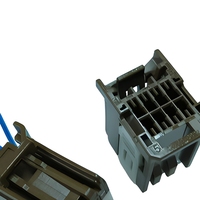 Boîtier de connecteur double rangée pour faisceau de câbles automobile, faisceau de câbles bleu 2,54 mm pour équipement de charge de véhicules électriques