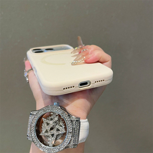 Fundas de silicona líquida con microfibra para iPhone 15 14 13 Pro Max, para iPhone 17 Pro, con cargador inalámbrico. - Product Image 3