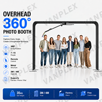 Photomaton portable 360 Sky360, machine de photomaton, vidéo-booth, smartphone, iPad, DSLR, location pour mariage et fête