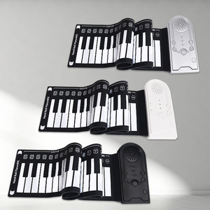 Piano de Juguete de <span class=keywords><strong>49</strong></span> <span class=keywords><strong>Teclas</strong></span> para Bebés, Instrumentos Musicales para Niños, Mini <span class=keywords><strong>Teclado</strong></span> de Piano - Product Image 4
