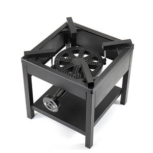 Réchaud à <span class=keywords><strong>gaz</strong></span> en fonte à brûleur unique pour usage extérieur, alimenté au butane, haute chaleur HT-5001 - Product Image 4