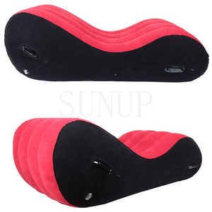 Caja Personalizada Gratis - Sofá Sexual <span class=keywords><strong>Inflable</strong></span> para Parejas, Mueble Sexual para Hacer el Amor, con Reposabrazos, Precio Bajo de Fábrica en China - Product Image 4