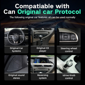 12.3 "Touch Screen Display Android 13 Multimedia Video Radio GPS Carplay lettore Stereo auto per Lexus <span class=keywords><strong>RX</strong></span> 270 RX350 450h 2009-2014 - Product Image 6