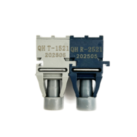 Cordon de raccordement à fibre optique en plastique HFBR QH-1521/2521, émetteur-récepteur, DC 5V, immunisé aux interférences électromagnétiques (EMI), pour la commande d'automatisation industrielle