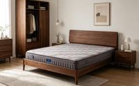 Matelas sur mesure ODM/OEM pour hôtel, fabriqué en Chine, avec ressorts ensachés, Euro Top, en mousse à mémoire de forme, tailles Queen et King