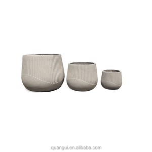 Lot de pots de fleurs en fibre de verre durables et légers de 10 pouces pour bonsaï, écologiques, capacité 20L, pour orchidées et jardinage au sol - Product Image 2