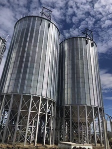 Galvanized Steel Grain Silo System Wheat Rice Paddy <b>Seed</b> <b>Storage</b> Bin Farm and Industrial Use - Product Image 6