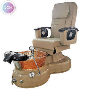 Chaise de <span class=keywords><strong>pédicure</strong></span> Luxe Spa Chaise de spa inclinable pour pieds de massage au design moderne avec robinet d'eau - Product Image 1