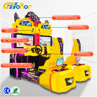 G-Honor GH-R002 Juego de Carreras de 32 Pulgadas con Monedas, para Dos Jugadores, HD, para Niños y Adultos, Uso en Interiores