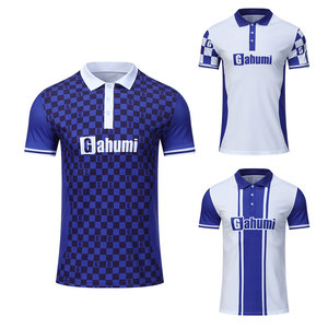 Gahumi Custom Men's Slim Fit Golf for Polo Shirt 100% Polyester High Quality Full Sublimation Printing Breathable for Sports