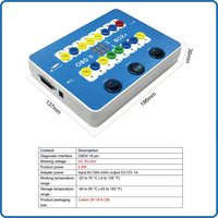 Interface OBD2 pour moniteur de voiture avec boîtier OBD2, nouvelle boîte de dérivation automobile + boîte de dérivation OBDII, détecteur de protocole CANBUS pour voiture