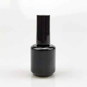 ขวดแก้วใส่ยาทาเล็บสีดำขนาด 5 มล./15 มล./18 มล. ยอดขายสูง ขวดยาทาเล็บแฟชั่นขนาด 30 มล. แบบกำหนดเองได้ - Product Image 2