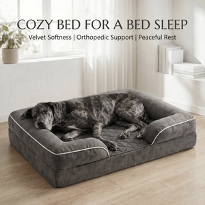 Cama Ortopédica Grande para Perros, Cama Impermeable para Perros Grandes, Cama Lavable Tipo Sofá para Perros con Bordes Reforzados - Product Image 4