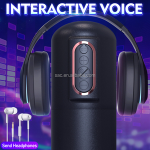 Sacknove Tự Động Bằng Giọng Nói 10 Tốc Độ Rung Dương Vật Massage Sucking Cup Cực khoái Điện Vibrator Thủ dâm Thiết Bị Cho Nam Giới - Product Image 3