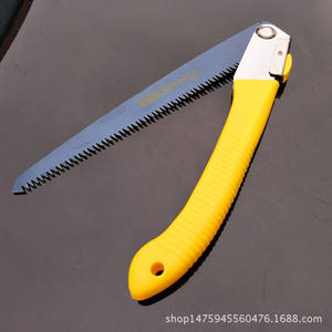 Scie pliante Dezhizhu, lame en acier au carbone de 270 mm, 18 dents, pour la taille des arbres fruitiers, utilisation en jardin, poignée en plastique - Product Image 4