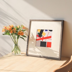 Trung Quốc Tranh thư pháp khung gỗ rắn khung hình vuông khung hình treo tường - Product Image 1