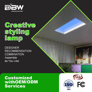 Simulador de <span class=keywords><strong>Techo</strong></span> Solar con Luz LED de Alta Luminosidad SMD2835 IP54, 6000K, Cielo Azul Artificial para Oficina y Hogar - Product Image 2