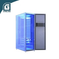 Gcabling 42U Micro Datacenter Modulaire Intelligent Intégré Armoire Serveur de Centre de Données 42U avec Refroidissement