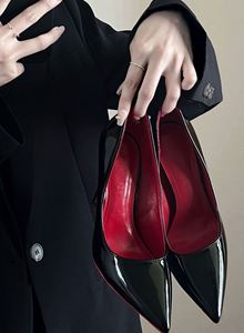 Escarpins sexy à bout pointu pour femmes, élégants talons aiguilles pour soirées, chaussures confortables pour robes de mariée, talons chics pour clubbing - Product Image 2