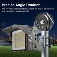 Hochmast-LED-Flutlichter IP66 für Sportstadien 800W 1000W 1200W 5 Jahre Garantie 30/60 Grad Abstrahlwinkel CRI 80 2700-6500K