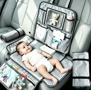 Portable Baby Diaper <b>Changing</b> Pad for Car Baby <b>Changing</b> Station for Travel <b>Foldable</b> Diaper <b>Changing</b> <b>Table</b> Waterproof Diaper Mat - Product Image 1