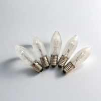 Ampoule de rechange pour bougie suédoise C6 E10 Riffelkerze 8V3W, 12V3W, 23V3W, 34V3W