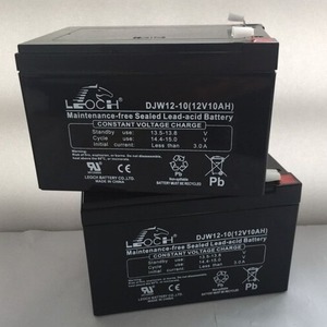 Leoch Djw12-10 12V 10Ah Sealed Lead Acid <b>Battery</b> For <b>Ups</b> And Security Systems - Product Image 2