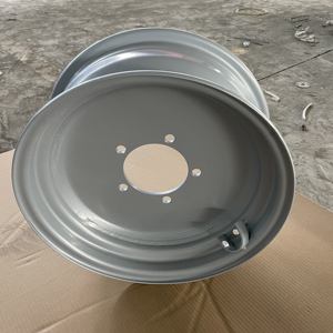 Support de jantes de roues de remorque d'usine Jantes en acier de remorque personnalisées de 6x15 pouces pour pneus 215/75R15 - Product Image 6