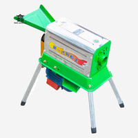 Décortiqueuse de maïs électrique 220V, batteuse automatique de maïs sec 800kg, décortiqueuse rapide de rafles de maïs en acier pour restaurant, ferme