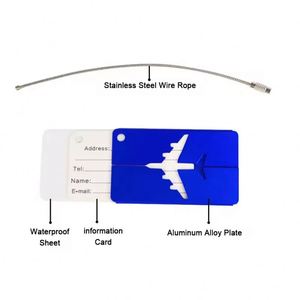 Etiquetas de Aluminio de Colores de 7.5 cm, Etiquetas Metálicas para Equipaje al por Mayor - Product Image 3
