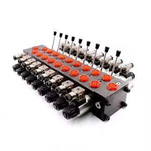 โรงงานผลิตวาล์วไฮดรอลิกโซลินอยด์แบบแยกส่วน DCV58 9 ช่อง  รับผลิตตามแบบ OEM - Product Image 4