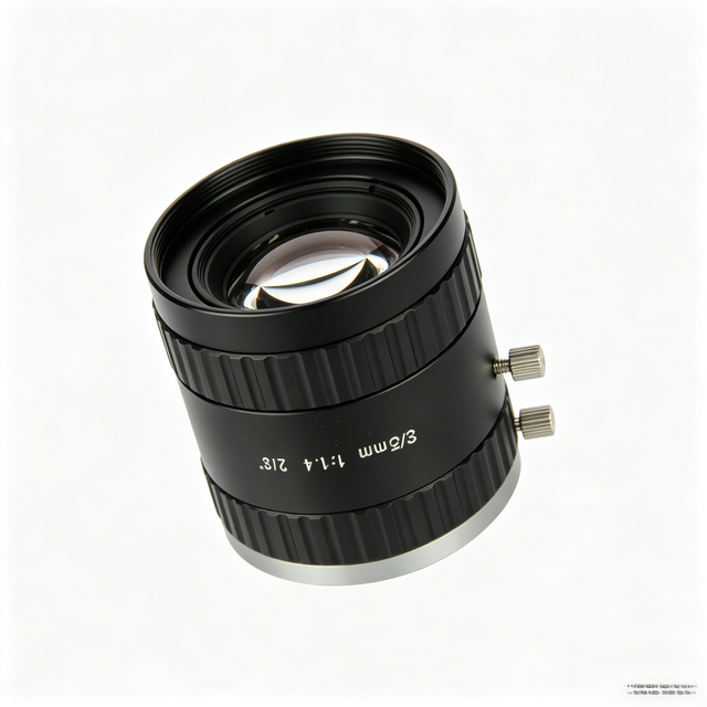 Low Distortion C-Mount Versatile 5MP 35mm Fixed Focus Lens for Industrial Photography and Vision