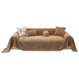 <span class=keywords><strong>Copridivano</strong></span> in ciniglia tinta unita moderno e minimalista 2026, antiscivolo e antipolvere, universale <span class=keywords><strong>per</strong></span> tutte le stagioni, <span class=keywords><strong>per</strong></span> casa e hotel - Product Image 2