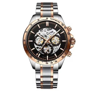 Reloj Mecánico Premium para Hombre, Automático, con Esfera Hueca, Multifunción - Product Image 5
