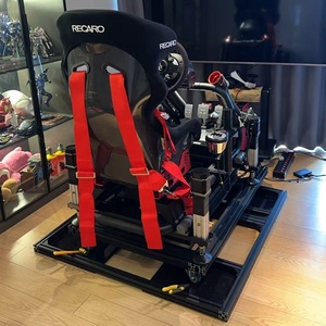 Dynamic Motion Car Game Driving Cockpit Cheap Racing Cockpit Race With G Force Racing 6 Dof - Product Image 1