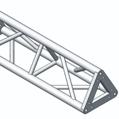 Nhôm mái giàn hệ thống với giai đoạn nâng tháp giai đoạn giàn hiển thị ánh sáng hệ thống nâng