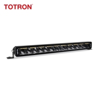 Barre lumineuse LED multifonctionnelle à une rangée de 20 pouces avec DRL pour camion, SUV, VTT, UTV, conforme aux normes ECE R112 R65