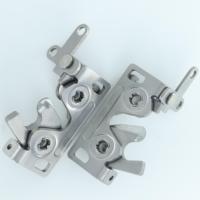 Loquet rotatif en acier inoxydable à deux positions de grande taille avec levier de déverrouillage à 2 points, fermeture par poussée, verrou de porte à fermeture automatique Southco R4