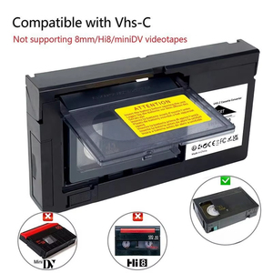 Adaptador Universal VHS-C al por Mayor, Carcasa de Plástico Estándar para Casetes VHS, Convertidor para Cintas de Video Antiguas - Product Image 3