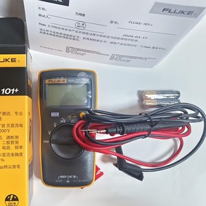 Multimètre numérique Fluke 101+ 600V Cat III usage professionnel avec embout supplémentaire TL31 - Product Image 2