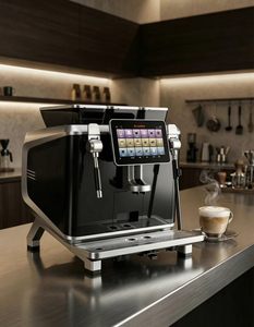<span class=keywords><strong>Cafetera</strong></span> Espresso Digital 2025 para el Hogar con Tanque de Leche, Menú a Color, Doble Caldera, Máquina de Espresso Italiana - Product Image 2