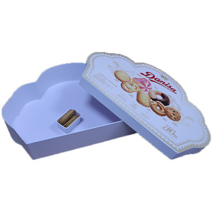 Caja <span class=keywords><strong>de</strong></span> Embalaje para Galletas y Pasteles en Forma <span class=keywords><strong>de</strong></span> Nube, Base y Tapa, Protección UV, Caja <span class=keywords><strong>de</strong></span> Regalo para Galletas 3D, Personalizable al por Mayor - Product Image 4