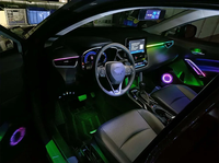 Kit d'éclairage d'ambiance LED pour l'intérieur de voiture Cardoo, style carbone étoilé, pour Toyota Corolla Altis/Cross 2022-2025