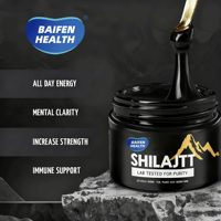 Complément énergétique Shilajit OEM, extrait de Shilajit en gros, Guangdong, 30g 50g, résine de Shilajit, soutien immunitaire pour adultes, durée de conservation de 24 mois