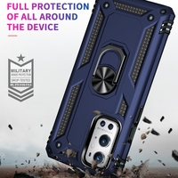 Pour OnePlus 9 Pro étui de protection antichoc TPU + PC avec support rotatif à 360 degrés