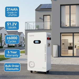 Batería de Litio Solar VANYO de 51.2v 300ah para Sistema de Almacenamiento de Energía Doméstica, 48v 314ah 16kwh, 15kwh - Product Image 1