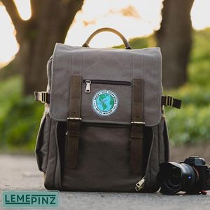 Parche Bordado Personalizado de 3 Pulgadas con Mapa del Mundo, Termoadhesivo o para Coser, Parche de Viaje para Bolsas - Product Image 2