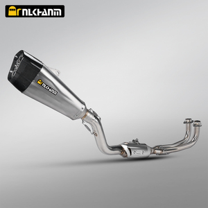 Kit de modification d'échappement complet NlkHanm <span class=keywords><strong>Tmax</strong></span> 560 pour moto et scooter TMAX530 2017-2025, avec collecteur et silencieux en carbone AK - Product Image 4